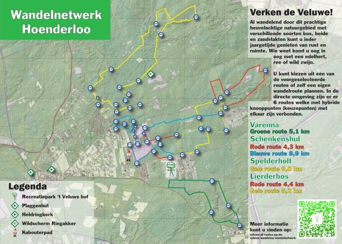 Wandelkaart omgeving VH - 2025